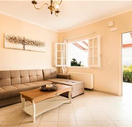 8 Bedroom villa with pool & seaview, near Acharavi, sleeps 16-18